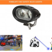 Forklift Use Safety Blue Lights